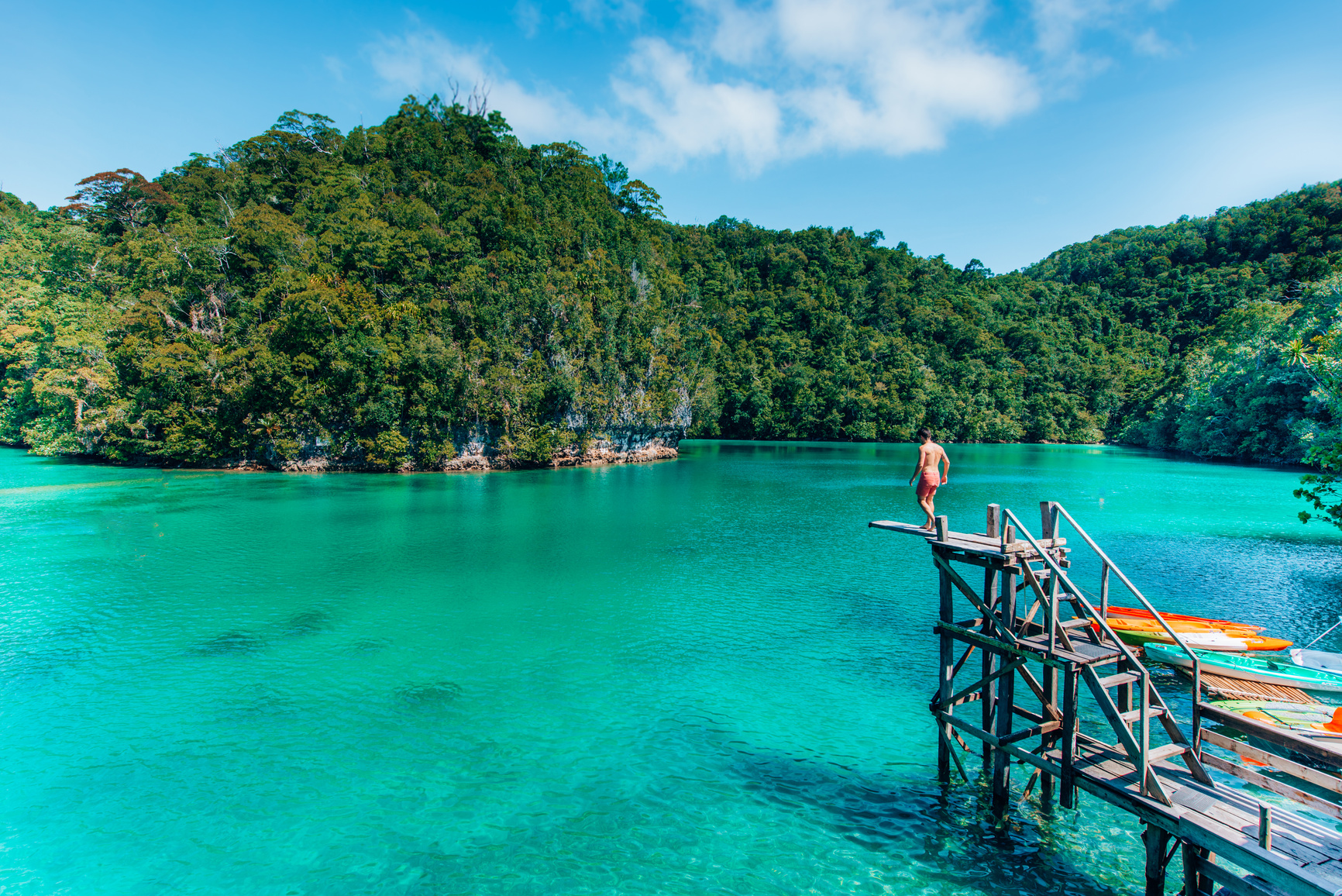 Sugba Lagoon in Siargao, Philippines